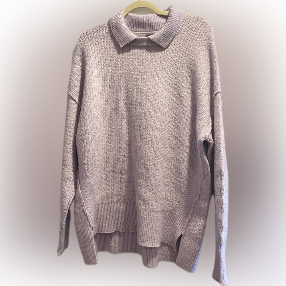 NWT Free People lilac tunic sweater
